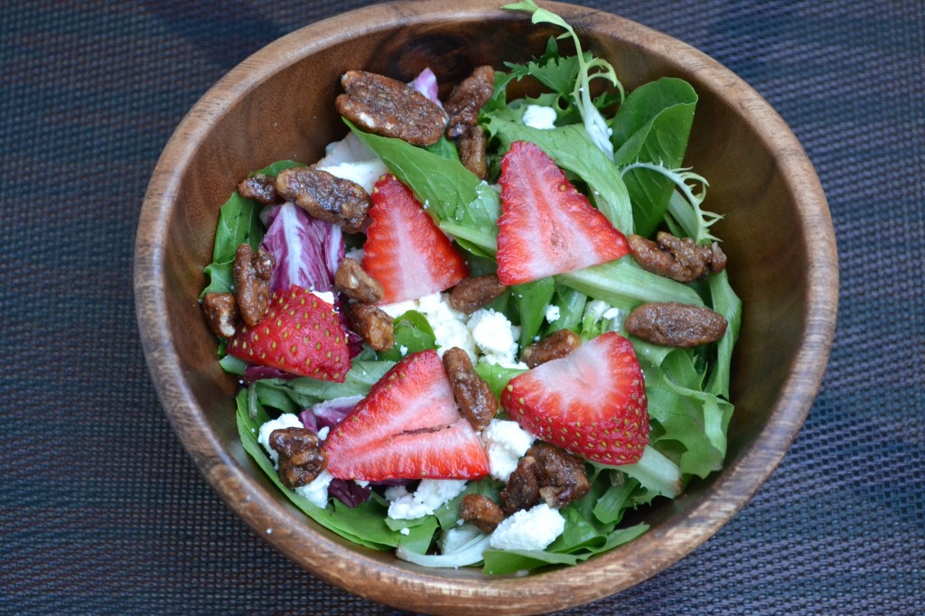 Strawberry Pecan Salad