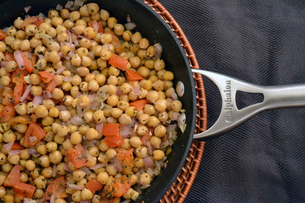 Skillet Chickpeas