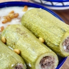 Koussa Mahshe Bel Laban (Stuffed Zucchini in Yogurt Sauce)