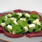 Bresaola and Arugula Salad Plate