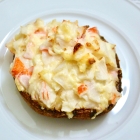 Crab Parmesan Stuffed Mushroom Caps