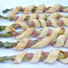 Bacon and Puff Pastry Wrapped Asparagus