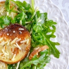 Garlic Roasted Potato and Arugula Salad
