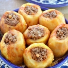 Middle Eastern Stuffed Potatoes [Batata Mahshiyeh]