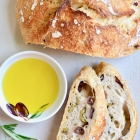 Rosemary Green and Black Olive Bread