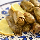 Meat and Rice Stuffed Grape Leaves