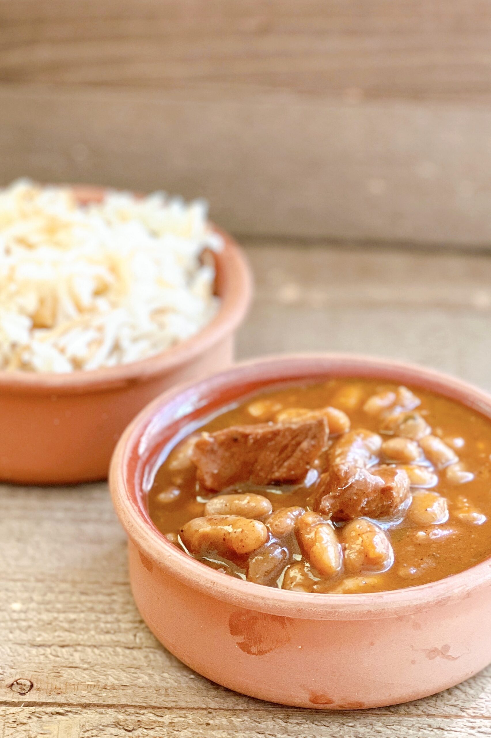 Instant Pot White Bean Stew Fasoolia Bayda Measuring Cups
